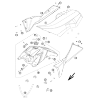 TANK/ SITZBANK/ VERKLEIDUNG