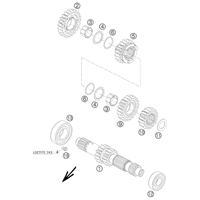 GETRIEBE I - ANTRIEBSWELLE