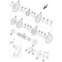 GETRIEBE II - ABTRIEBSWELLE