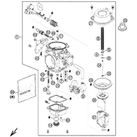 VERGASER MIKUNI BST40-266