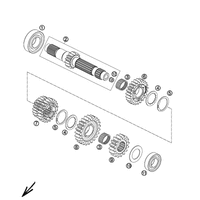 GETRIEBE I - ANTRIEBSWELLE