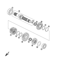 GETRIEBE I - ANTRIEBSWELLE