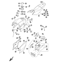 TANK, SITZBANK, VERKLEIDUNG