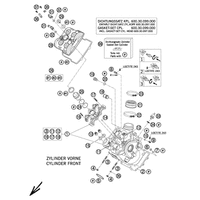 ZYLINDERKOPF VORNE