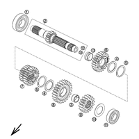GETRIEBE I - ANTRIEBSWELLE