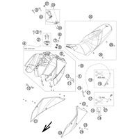 TANK/ SITZBANK/ VERKLEIDUNG
