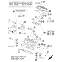 ZYLINDERKOPF HINTEN