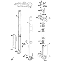 VORDERRADGABEL / GABELBRUECKE