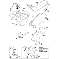 TANK / SITZBANK / VERKLEIDUNG