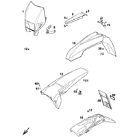 SCHEINWERFERMASKE / KOTFLUEGEL