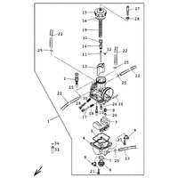 VERGASER KEIHIN PWK 38 AG