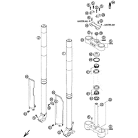 VORDERRADGABEL / GABELBRUECKE