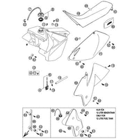 TANK / SITZBANK / VERKLEIDUNG