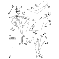 TANK / SITZBANK / VERKLEIDUNG