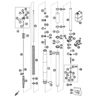 VORDERRADGABEL ZERLEGT
