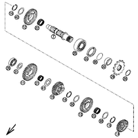 GETRIEBE II - ABTRIEBSWELLE