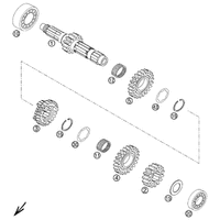 GETRIEBE I - ANTRIEBSWELLE