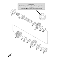 GETRIEBE I - ANTRIEBSWELLE