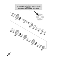 GETRIEBE II - ABTRIEBSWELLE