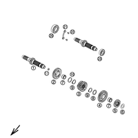 GETRIEBE I - ANTRIEBSWELLE