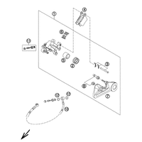 HINTERER BREMSSATTEL