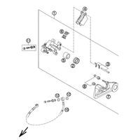 HINTERER BREMSSATTEL