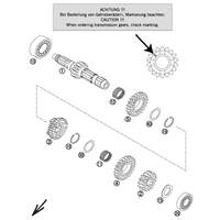 GETRIEBE I - ANTRIEBSWELLE