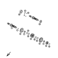 GETRIEBE I - ANTRIEBSWELLE