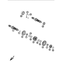 GETRIEBE I - ANTRIEBSWELLE