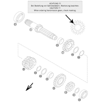 GETRIEBE I - ANTRIEBSWELLE