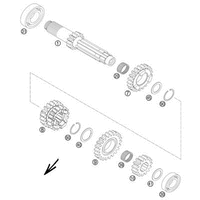 GETRIEBE I - ANTRIEBSWELLE