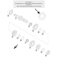 GETRIEBE I - ANTRIEBSWELLE