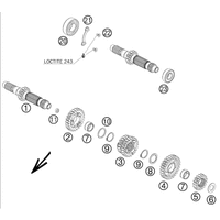 GETRIEBE I - ANTRIEBSWELLE