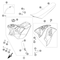 TANK/ SITZBANK/ VERKLEIDUNG