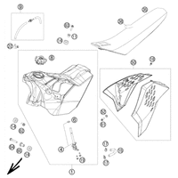 TANK/ SITZBANK/ VERKLEIDUNG
