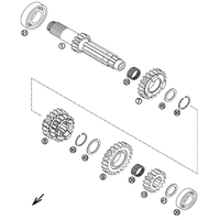 GETRIEBE I / ANTRIEBSWELLE