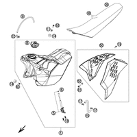 TANK / SITZBANK / VERKLEIDUNG