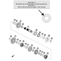 GETRIEBE II / ABTRIEBSWELLE