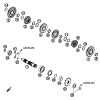 GETRIEBE II / ABTRIEBSWELLE