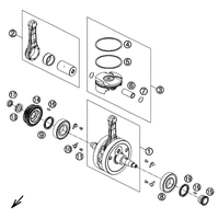 KURBELWELLE / KOLBEN