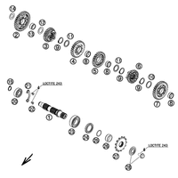 GETRIEBE II / ABTRIEBSWELLE