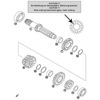 GETRIEBE I - ANTRIEBSWELLE