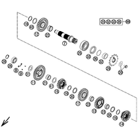 GETRIEBE II - ABTRIEBSWELLE