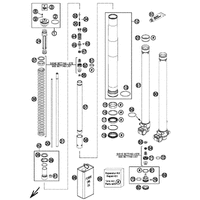 VORDERRADGABEL ZERLEGT
