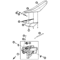 TANK / SITZBANK / VERKLEIDUNG