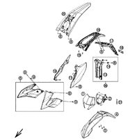 SCHEINWERFERMASKE / KOTFLUEGEL