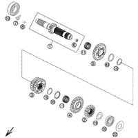 GETRIEBE I - ANTRIEBSWELLE