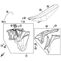 TANK / SITZBANK / VERKLEIDUNG