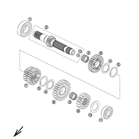 GETRIEBE I - ANTRIEBSWELLE