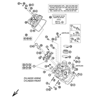ZYLINDERKOPF VORNE